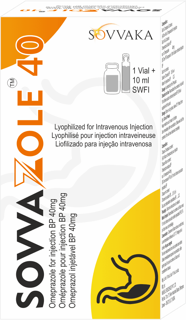SOVVAZOLE 40 Injection