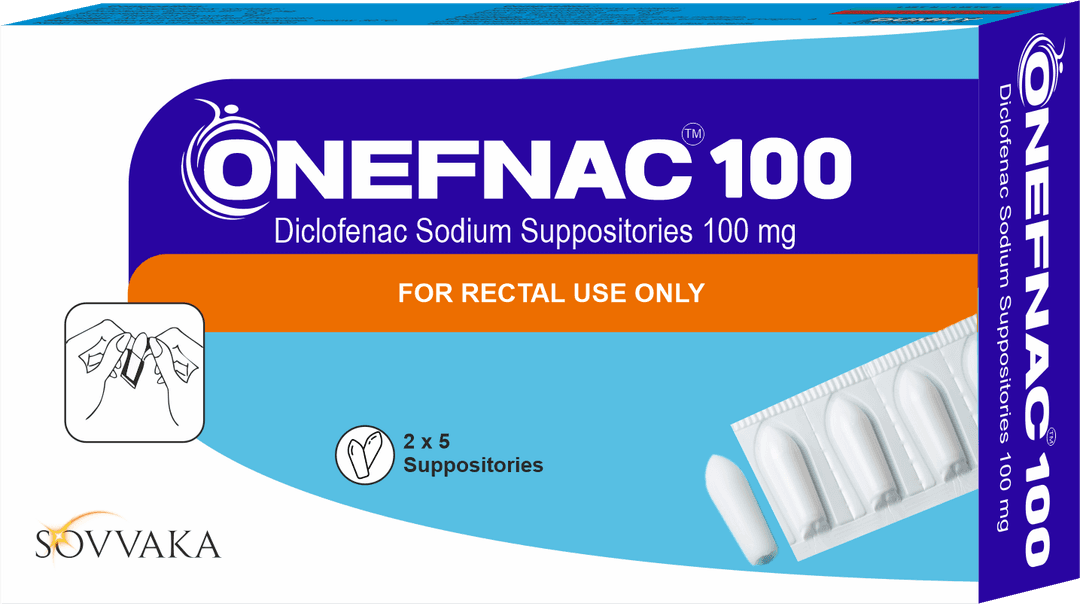 ONEFNAC 100 Suppositories